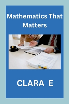 Paperback Mathematics That Matters Book