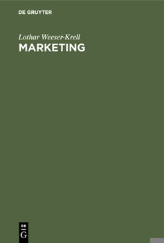 Hardcover Marketing: Einführung [German] Book