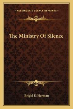 Paperback The Ministry Of Silence Book