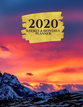 2020 Weekly & Monthly Planner: Planner And Journal Organizer 2020 | Planner Calendar 2020