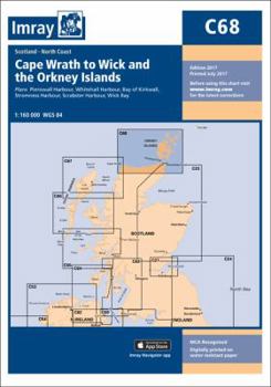 Paperback Imray Chart C68: Cape Wrath to Wick and the Orkney Islands (C Series) Book