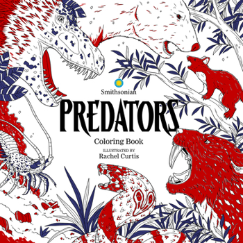 Paperback Predators: A Smithsonian Coloring Book
