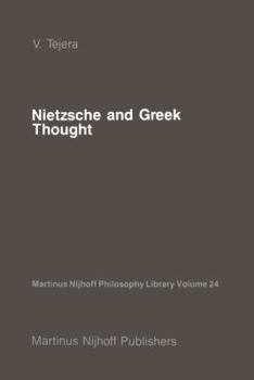 Paperback Nietzsche and Greek Thought Book