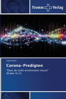 Paperback Corona-Predigten [German] Book