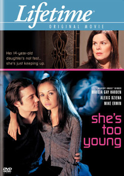 DVD She's Too Young Book