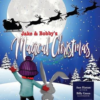 Paperback Jake & Bobby's Magical Christmas [Large Print] Book