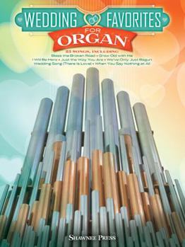 Paperback Wedding Favorites for Organ Book