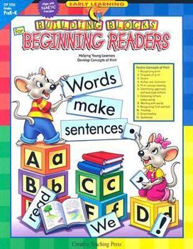 Paperback Building Blocks for Beginning Readers: Helping Young Learners Develop Concepts of Print Book