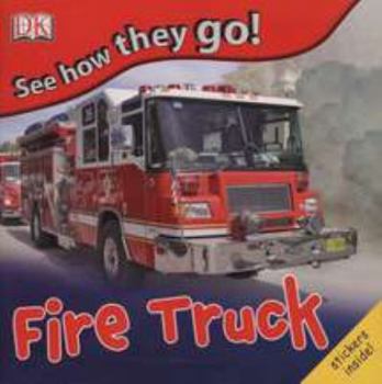 Paperback Fire Truck [With Sticker(s)] Book