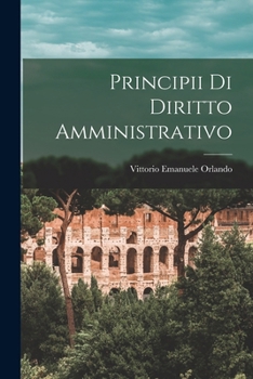 Paperback Principii Di Diritto Amministrativo [Italian] Book