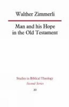Paperback Man and His Hope in the Old Testament Book