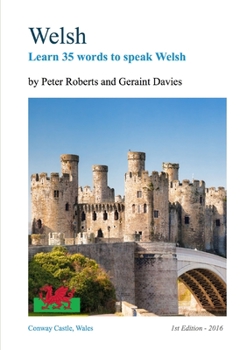 Paperback WELSH - Learn 35 words to speak Welsh Book