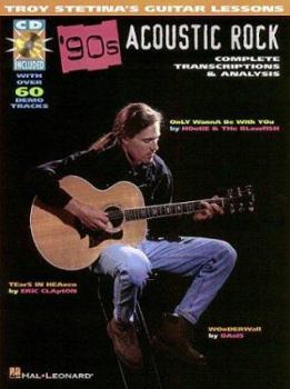 Paperback 90's Acoustic Rock - Troy Stetina's Guitar Lessons w/CD Book