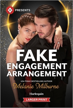 Mass Market Paperback Fake Engagement Arrangement [Large Print] Book