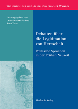 Hardcover Debatten über die Legitimation von Herrschaft [German] Book
