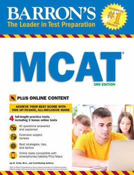 Paperback MCAT with Online Tests Book
