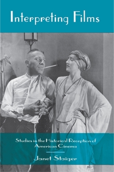 Paperback Interpreting Films: Studies in the Historical Reception of American Cinema Book