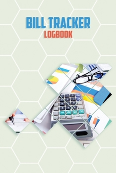 Paperback Bill Tracker Logbook: Simple Bill Payment Checklist Organizer Book