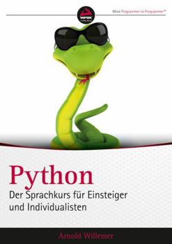 Paperback Python. Der Sprachkurs für Einsteiger und Individualisten [German] Book