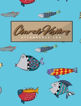 Paperback Church Visitors Attendance Log Book