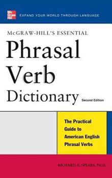 Hardcover Essential Phrasal Verb Dictionary Book