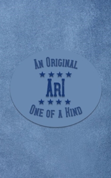 Paperback Ari: Personalized Writing Journal for Men Book