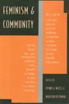 Paperback Feminism & Community PB Book