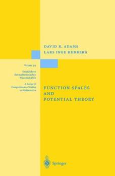 Paperback Function Spaces and Potential Theory Book