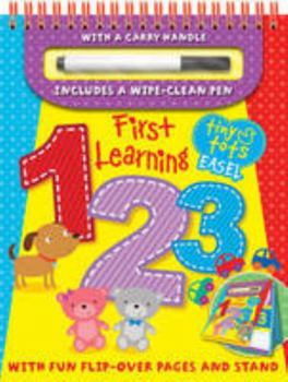 Spiral-bound Tiny Tots First Learning 1,2,3 (Tiny Tots Easels) Book
