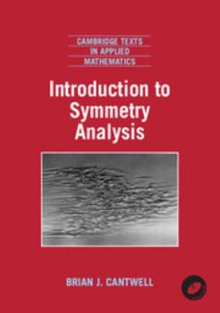 Paperback Introduction to Symmetry Analysis Paperback [With DVD ROM] Book