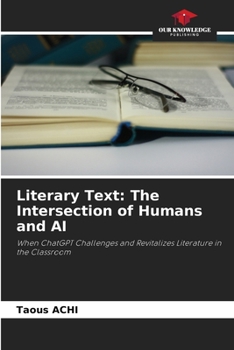 Paperback Literary Text: The Intersection of Humans and AI Book