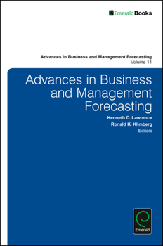 Hardcover Advances in Business and Management Forecasting Book