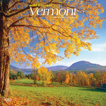 Calendar Vermont Wild & Scenic 2021 Square Book