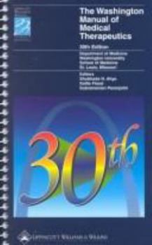 Spiral-bound The Washington Manual of Medical Therapeutics Book