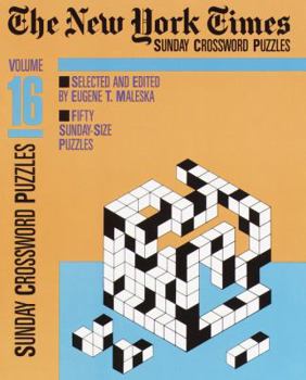 Paperback New York Times Sunday Crosswords, Volume 16 Book