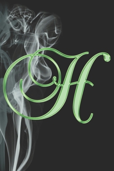 H Journal: A Monogram H Initial Capital Letter Notebook For Writing And Notes: Great Personalized Gift For All First, Middle, Or Last Names (Teal Turquoise Gold Horse Equestrian Animal Print)