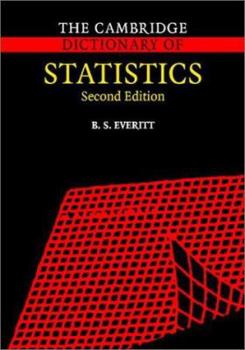 Hardcover The Cambridge Dictionary of Statistics Book