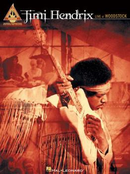 Paperback Jimi Hendrix - Live at Woodstock Book