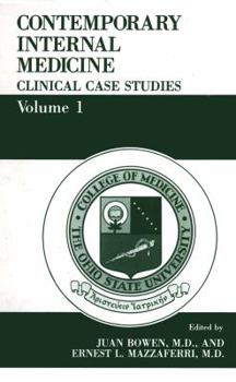 Paperback Contemporary Internal Medicine: Clinical Case Studies Book