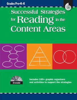 Paperback Successful Strategies for Reading in the Content Areas Grades Pre K-K [With CDROM] Book