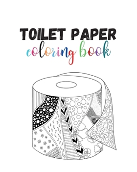 Paperback Toilet paper coloring book