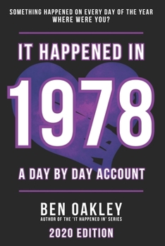 Paperback It Happened In 1978: A Day By Day Account Book