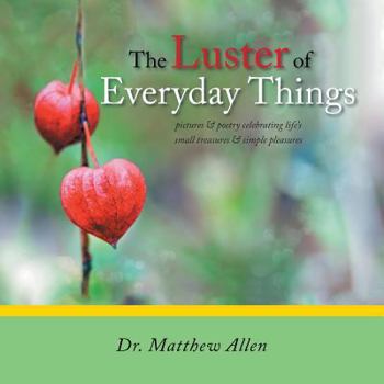 Paperback The Luster of Everyday Things: Pictures & Poetry Celebrating Life's Small Treasures & Simple Pleasures Book