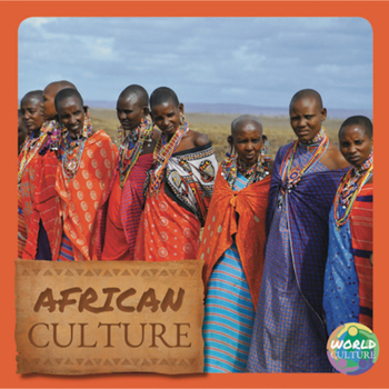 Hardcover African Culture Book