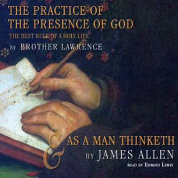 Audio CD The Practice of the Presence of God and as a Man Thinketh Book