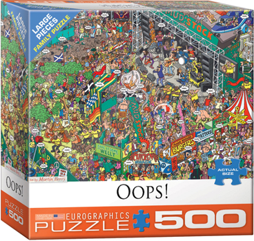 Misc. Oops! Family Puzzle 500pc Book