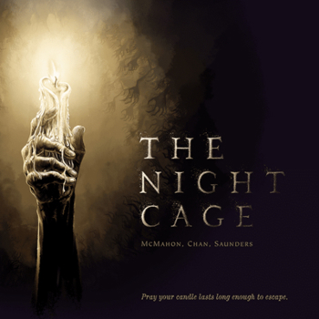 The Night Cage by Smirk and Dagger, a Spooky Cooperative Strategy Game, 1-5 Players Lost in a Dark Maze with only a Candle, Fun Horror Themed Tile Laying and Perfect for Game Night, Adults, Teens 14+