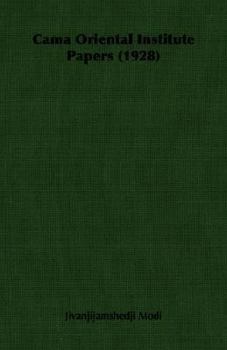 Paperback Cama Oriental Institute Papers (1928) Book