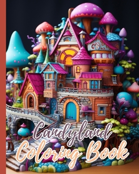 Paperback Candyland Coloring Book For Kids: Sweets Candyland Coloring Pages, In the Land of Candy Coloring Book For Girls Book