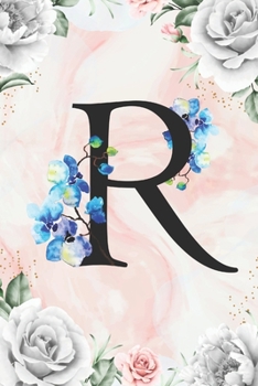 R: Cute Initial Monogram Letter R... book